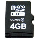EP MEMORY - MEMORY UPGRADES EP Memory EPSDHCM/4GB-4 4 GB MicroSD High Capacity (microSDHC) - 1 Card