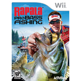 Activision Rapala Pro Bass Fishing 2011 With Rod and Fishing Pole