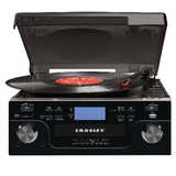 Crosley CR6008A Record/CD Turntable - CR6008ABK