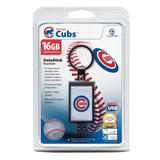 Centon DataStick Keychain MLB Chicago Cubs Flash Drive - 16 GB