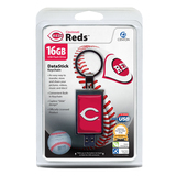 Centon Electronics DSK16GB-CIN 16GB DataStick Keychain MLB Cincinnati Reds USB 2.0 Flash Drive