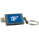 Centon DataStick Keychain MLB Los Angeles Dodgers Flash Drive - 16 GB - DSK16GBLADV2