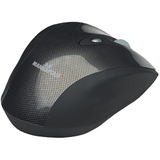 MANHATTAN 177375 Mouse - Laser - Wireless - Radio Frequency - Black, Gray