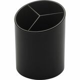 Business Source 3-Compartment Pencil Cup