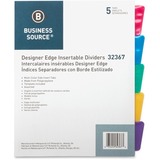 Business Source 32367 Design Index Divider BSN32367