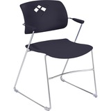 SAFCO Safco Veer Flex Back Stack Chair with Arm