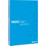 MICROSOFT CORPORATION Microsoft Word:mac 2011 - Complete Product - 1 PC