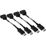 PNY PNY DP-VGA-QUADKIT-PB DisplayPort to VGA Cable Adapter