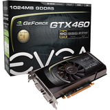 EVGA 01G-P3-1372-TR GeForce GTX 460 Graphics Card - PCI Express 2.0 x16 - 1 GB GDDR5 SDRAM