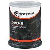 Innovera 46890 DVD Recordable Media - DVD-R - 16x - 4.70 GB - 100 Pack Spindle