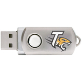 Centon DataStick Twist Collegiate Towson University Flash Drive - 4 GB
