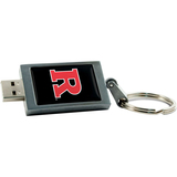Centon DataStick Keychain Collegiate Rutgers University Flash Drive - - DSK2GBCRUT