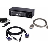 CONNECTPRO Connectpro UR-12+ KIT 2-port VGA KVM with Cables