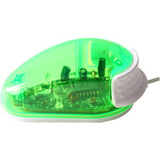ERGOGUYS Ergoguys My Lil One Button Mouse Green Kids Computer Mouse