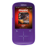 SanDisk Sansa Fuze SDMX20R 8 GB Purple Flash Portable Media Player