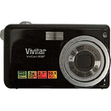 Vivitar ViviCam X327 10.1 Megapixel Compact Camera - Black