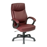Office Star WorkSmart EC6583 Executive High Back Chair with Match Stitching OSPEC6583EC4