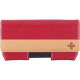 Simplism TR-BCIP4-DR/EN Smartphone Case - Flip - Leather - Deep Red
