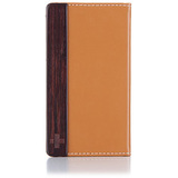 Simplism TR-FNIP4-CM/EN Smartphone Case - Flip - Leather - Camel