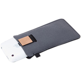 Simplism TR-MSIP4-BK/EN Smartphone Case - Sleeve - MicroFiber - Black