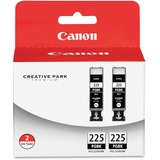 Canon PGI225BK Ink Cartridge - Black - PGI225BK2PK