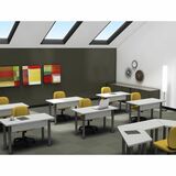 ABCO Smart Tables STB 22 Base for 30 Inch Trapezoid Top ABCSTB22B