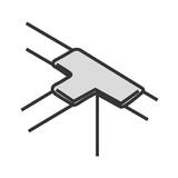 ABCO Three-Way Connector ABCTB3OGOO
