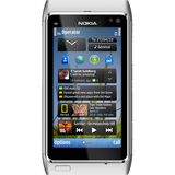Nokia N8 Smartphone - Bar - Silver, White