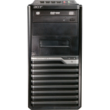 Acer Veriton VM430G-UD250W Desktop Computer - Athlon II X2 250 3 GHz - Mini-tower - Black, Silver