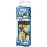 Maxell EB-P413 Earphone - Stereo - White - Mini-phone - 190536