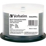 VERBATIM Verbatim BD-R 6x White Thermal Hub Printable Disc
