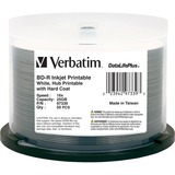 VERBATIM AMERICAS LLC Verbatim BD-R 6x White Inkjet Hub Printable Disc