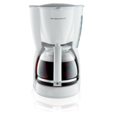 Hamilton Beach 12 Cup Coffeemaker in White