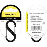 NITE IZE Nite Ize S-Biner SBP20301BG Plastic Double Gated Carabiner Clip