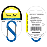 NITE IZE Nite Ize S-Biner SBP20303 Plastic Carabiner Clip