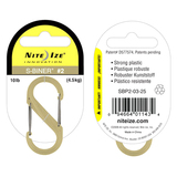 NITE IZE Nite Ize S-Biner SBP20325 Plastic Carabiner Clip