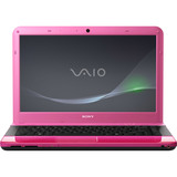 Sony VAIO VPCEA33FX/P 14" LED Notebook - Core i3 i3-370M 2.40 GHz - Glossy Pink