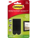 Command Medium Adhesive Picture Hanging Strips MMM17201BLK