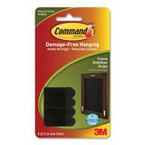 Command Stay Straight Adhesive Picture Hanging Strips MMM17208BLK