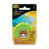 Post-it Super Sticky 2600G Multipurpose Label - 1 Width x 58.33 ft Length - 1 Each