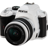 Pentax K-r 12.4 Megapixel Digital SLR Camera (Body with Lens Kit) - 18 mm-55 mm - White