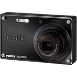 Pentax Optio RS1000 14 Megapixel Compact Camera - 4.90 mm-19.60 mm - Black