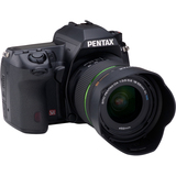 Pentax K-5 16.3 Megapixel Digital SLR Camera (Body with Lens Kit) - 18 mm-55 mm - Black