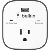 BELKIN Belkin BV101050fcCW 1-Outlet Surge Suppressor