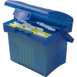 Storex Portable File Box STX61501U01C