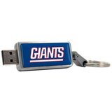 Centon DataStick Keychain V2 New York Giants Edition 16 GB Flash Drive - Silver