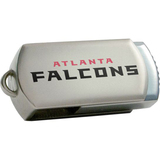 Centon DataStick Twist Atlanta Falcons Edition 2 GB Flash Drive - Silver