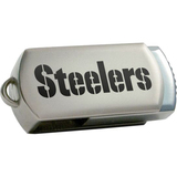 Centon DataStick Twist Pittsburgh Steelers Edition 2 GB Flash Drive - Silver