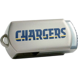 Centon DataStick Twist San Diego Chargers Edition 2 GB Flash Drive - Silver