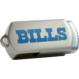 Centon DataStick Twist Buffalo Bills Edition 4 GB Flash Drive - Silver